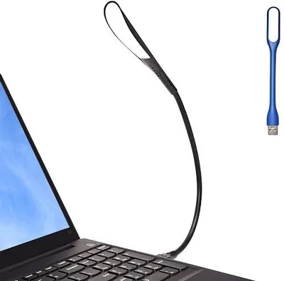 Zdjęcie produktu dla Lampka USB LED do laptopa elastyczna 14 diod 3 stopnie jasności