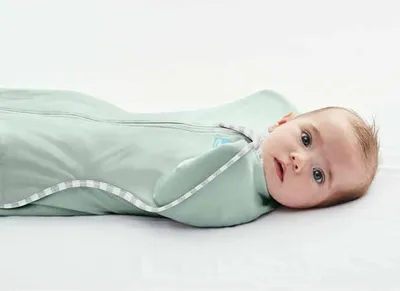Produktbild von Love to Dream Baby-Schlafsack Swaddle Up Lite Stufe 1 S Olivengrün