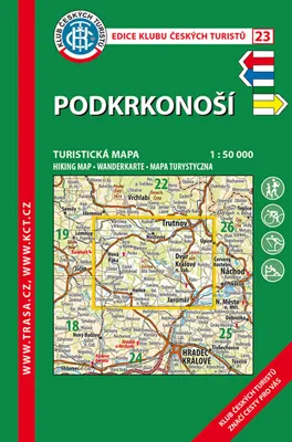 Obrázek produktu pro KČT 23 Podkrkonoší 1:50 000/turistická mapa