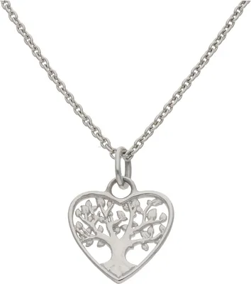 Produktbild von JuwelmaLux Anhänger 925/000 Sterling Silber Herz Lebensbaum JL32-02-0116