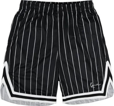 Immagine prodotto di Pantaloncini da uomo piccoli Signature in mesh gessato nero/bianco - M