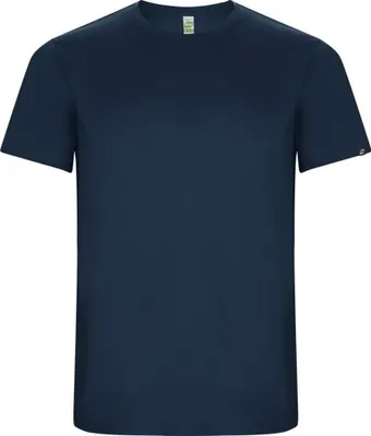 Imagen del producto de Camiseta para hombre Roly, modelo "Imola", de manga corta, ideal para deportes, color azul marino (PF4234), talla S