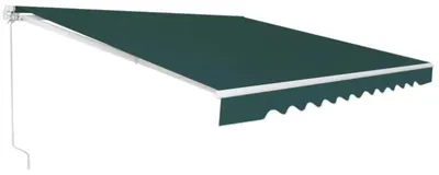 Obrázek produktu pro Balkonová markýza s klikou NP11203LS, 400 x 250 cm, zelená