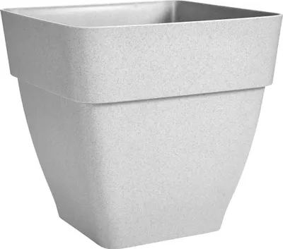 Produktbild von elho® Vibia campana quadrat Pflanzkübel Living Beton grau 37 cm - Kunststoff