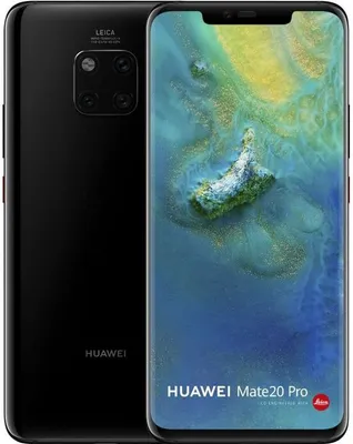 Produktbild von Huawei Mate 20 Pro 128GB Black Hybrid SIM