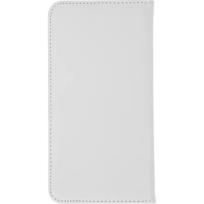 Produktbild von PhoneNatic Kunst-Lederhülle kompatibel mit Samsung Galaxy J3 (2016) - Book-Case weiß + 2 Schutzfolien