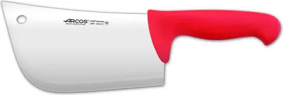 Produktbild von Macheta Arcos Farbe - Prof  296122  aus Nitrum-Edelstahl und ergonomischem rotem Polypropylen mango mit 19 cm Klinge und 4 mm starkem Gehäuse.