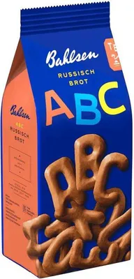 Produktbild von Bahlsen ABC Russisch Brot knusprige Kekse mit Schokolade 100g