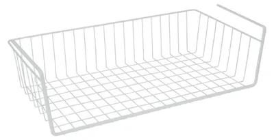 Image de Panier d'armoire Metaltex Babatex 30 x 26 x 14 cm, plastifié, blanc