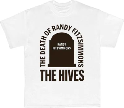Zdjęcie produktu dla The Hives Randy Gravestone White XL Koszulka