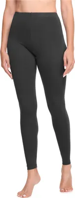 Produktbild von Ladeheid Damen Lange Leggings aus Baumwolle LA40-133 (Graphit, S)