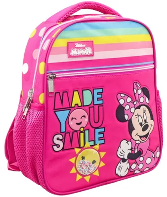 Produktbild von Rucksack Minnie Mouse Mädchen 31 X 27 Cm Polyester Rosa