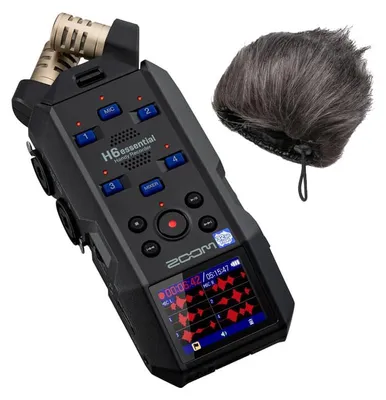 Produktbild von Zoom H6essential / WSH-4e Windschutz Bundle Handy Recorder und Fellwindschutz