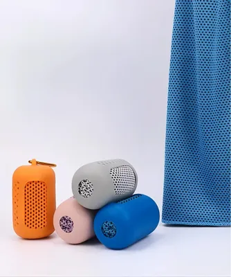 Produktbild von Microfaser Handtuch, mit Tragetasche, saugfähig und geruchsabweisend, schnelltrocknend