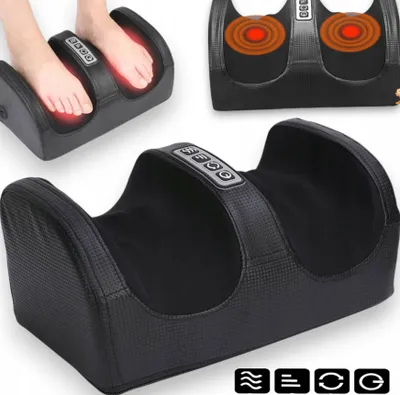 Produktbild von MODFU FußMassagegerät Mit Heizung, Tiefengewebsmassage, Entspannende Beinmuskulatur, Fuß- Und WadenmassagegeräT Mit Massagerollen, Geschenke FüR Mama, Papa Und Freunde