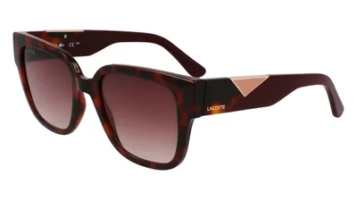 Obrázok produktu pre Slnečné okuliare LACOSTE L6044S 214 HAVANA, dámske, veľkosť 54/20/145
