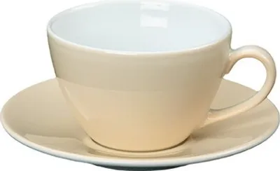 Produktbild von 1x Milchkaffee-Tasse - Inhalt 0,32 ltr  Kaffeeservice, Kaffeebecher