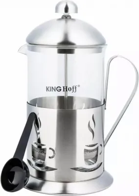 Zdjęcie produktu dla Kinghoff Zaparzacz Do Kawy/Herbaty Z Dociskiem 600Ml Kh-4831