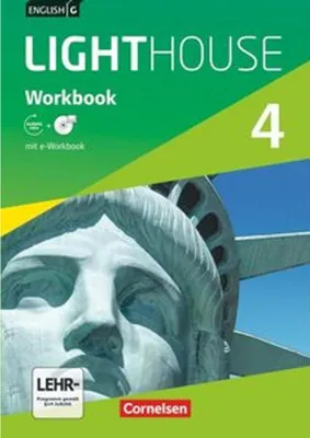 Produktbild von English G LIGHTHOUSE 4: 8. Schuljahr. Workbook mit e-Workbook und Audios online