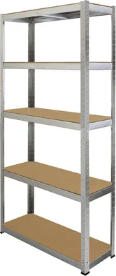 Obrázek produktu pro FIELDMANN FDR 1800 Kovový regál s 5 policemi, rozměry: 90 x 40 x 180 cm