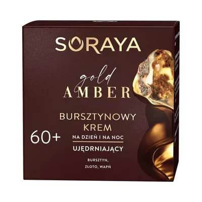 Produktbild von Soraya Gold Amber Anti-Aging Creme 60+, 50ml - Straffende Tages- und Nachtpflege