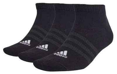 Obrázek produktu pro Adidas – kotníkové ponožky „Sportswear“ pro muže/ženy Uni (balení po 3 kusech) PP4330 (40 EU – 42 EU) (černé)