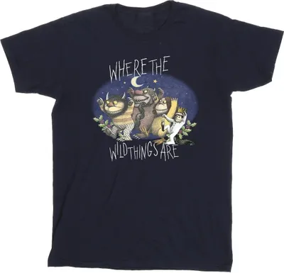 Produktbild von Where The Wild Things Are - T-Shirt für Herren BI52297 (S) (Marineblau)