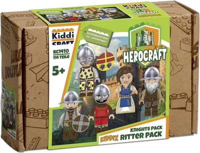 Produktbild von Kiddicraft KC1410 KIDDIZ Figuren-Pack: Ritter