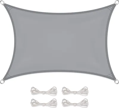Produktbild von Sonnensegel BASIC PES Rechteck 2,5x3 hellgrau Polyester 140g/m²