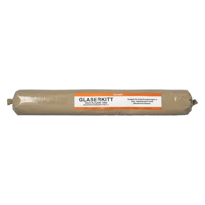 Image de Cut360 Mastic à vitres Mastic pour fenêtres à vitrage simple, 1 kg à 15 kg, plastique souple adapté aux cadres en bois et en métal, contenu:1 Kg