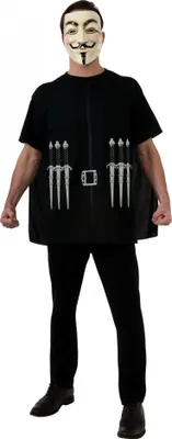 Produktbild von V wie Vendetta Kostüm für Herren, Größe:XL