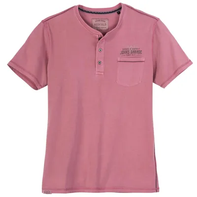 Produktbild von Redfield Übergrößen Henley-T-Shirt altrosa used
