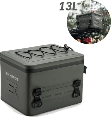 Produktbild von ROCKBROS Motorradtasche Gepäcktasche 13L Voll Wasserdicht 600D Satteltasche Hinter Hecktasche