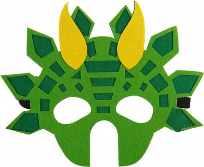 Produktbild von Dinosaurier Filzmaske Dino Kostümball