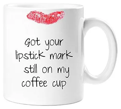 Kaffeetasse mit Spruch, 325 ml, Keramik, mikrowellengeeignet