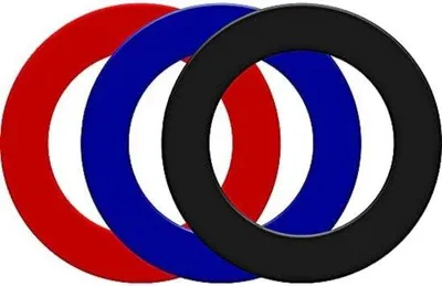 Produktbild von Famanu Dartboard Surroundring - 1850 Gramm - Rot