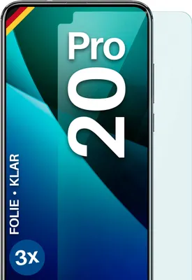 Produktbild von moex® 3x Schutzfolie kompatibel mit Honor 20 Pro - Displayschutzfolie dünn Folie, Klar