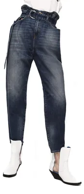 Produktbild von Diesel D-Vizons 089AR Damen Paperbag Jeans Straight