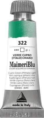Immagine prodotto di Painter Blu Acquerello Verde rame chiaro 322 12 ml 1 q