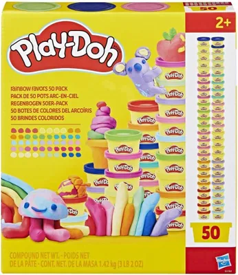 Obrázok produktu pre Play-Doh G17615L00, 2 rok / roky, Polypropylén (PP), Polyetylen, 52 kusov