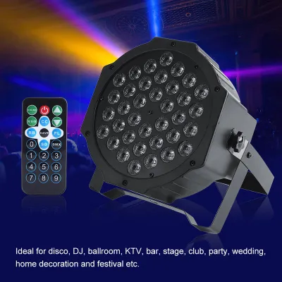 Obrázek produktu pro 72W 36LED RGB Stage Light Party Disco Club Lamp DMX512 s dálkovým ovládáním