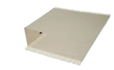 Immagine prodotto di JOOP! FINE - Plaid doubleface / Coperta Crema-Natura 130 x 180 cm