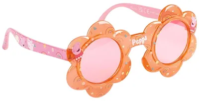 Produktbild von Sonnenbrille Peppa Pig - Peppa Wutz Mädchen Brille Blumenform 100% UV Schutz