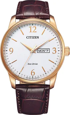 Immagine prodotto di Orologio Citizen Eco Drive BM8553-16AE Orologio da uomo in pelle oro rosa