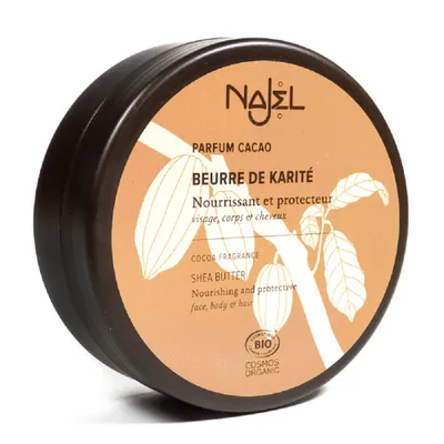Immagine prodotto di Burro di karitè Najel con cacao biologico - 100 G