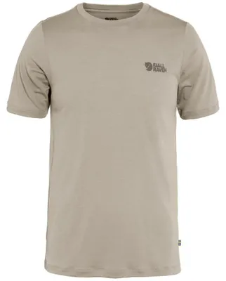 Produktbild von Fjällräven Abisko Wool Logo SS M Light Fossil S