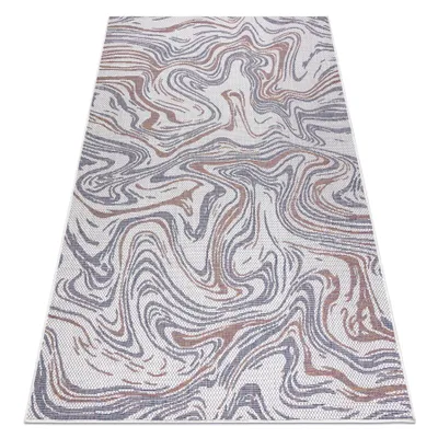 Obrázek produktu pro Koberec SISAL SION Vlny 2836 ploché tkaní ecru / modrý /      růžový   Vícebarevný 120x170 cm