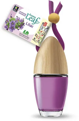 Immagine prodotto di L&D Little Bottle Aroma Leaf flacone di profumo lilla