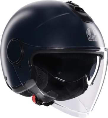 Produktbild von AGV Eteres Mono Jethelm, schwarz/blau, XS (53/54)