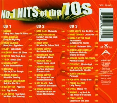 Obrázok produktu pre Various: Various: No. 1 Hits Of The 70s - - (CD / N)